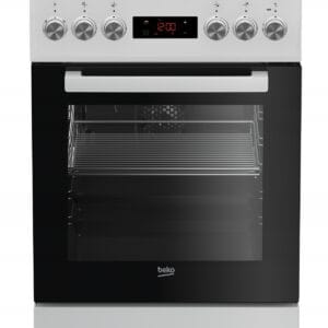 Kuchnia gazowo-elektryczna Beko FSM52332DWDS 50cm Termoobieg Grill Para