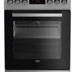 Kuchnia elektryczna Gaz Szkło BEKO FSMT55330DXDS Inox 50cm Termoobieg