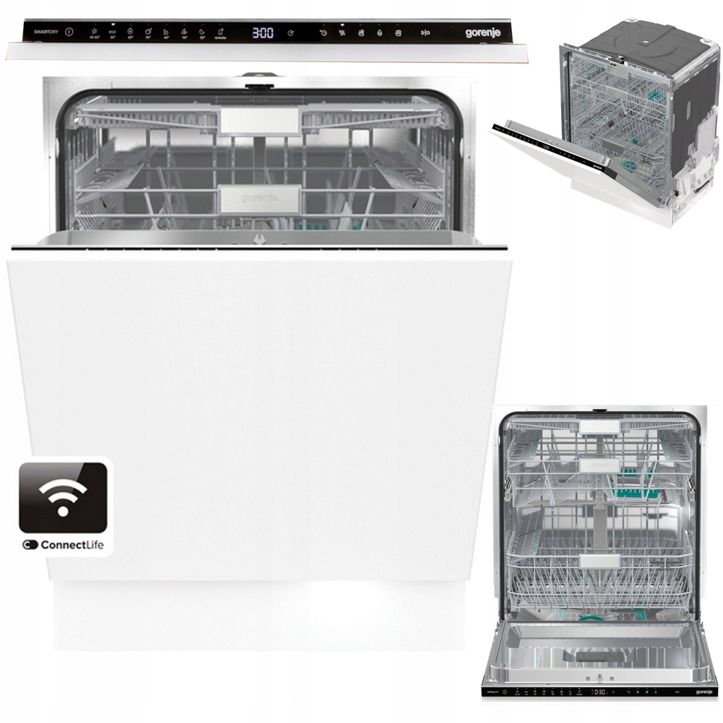 Zmywarka Gorenje GV693C60UV Wi-Fi TotalDry 16kpl Trzecia szuflada