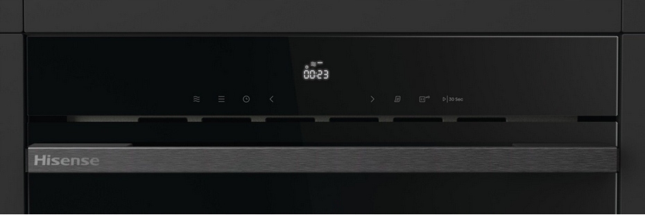 Kuchenka mikrofalowa do zabudowy 900W Auto Menu Grill Dotyk Czarne szkło - obrazek 3
