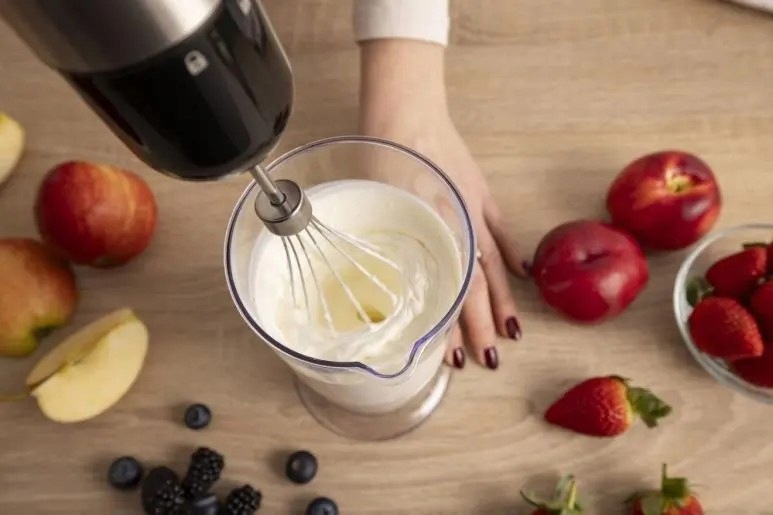 Blender ręczny Gorenje HBX1500VS 1500 W 600ml Zestaw siekaczka trzepaczka - obrazek 6