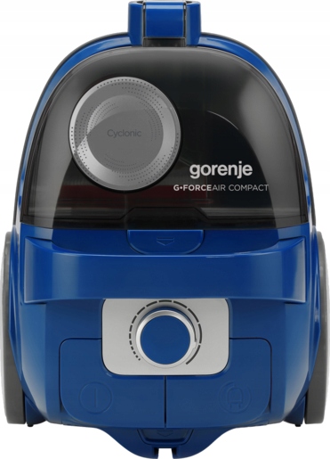 Odkurzacz bezworkowy Gorenje VCEA01GACBUCY niebieski 800W HEPA 2,2l
