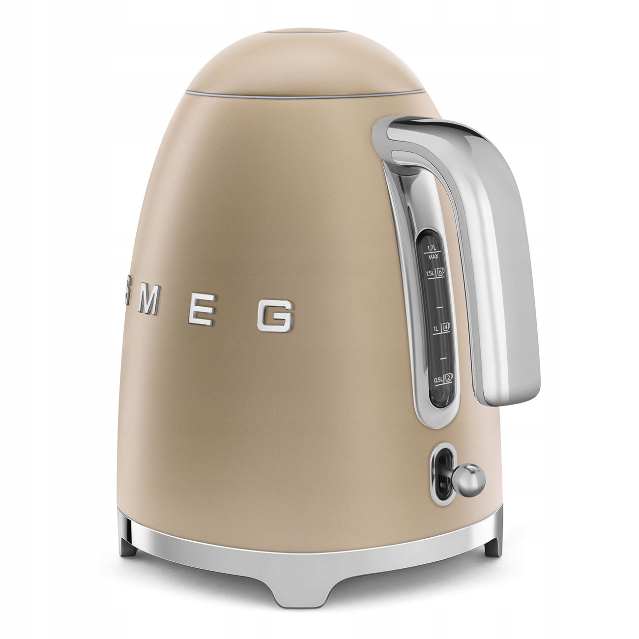 Czajnik Smeg KLF03CHMEU 1,7L 2400W Szampański Retro 50’s Style OUTLET - obrazek 6