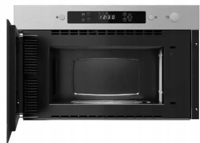 Kuchenka mikrofalowa do zabudowy Whirlpool MBNA900X Czarny Srebrny 750W 22l - obrazek 3