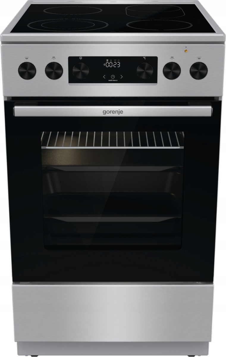 Kuchnia elektryczna Gorenje GECS5C70XPA AirFry Termoobieg Grill Para 70L