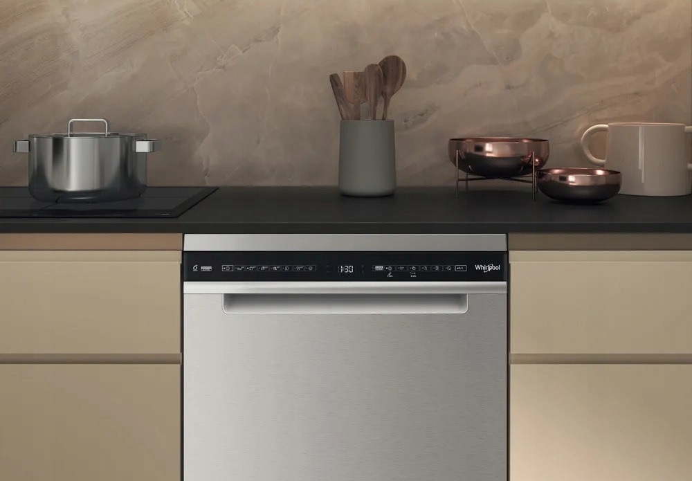 Zmywarka wolnostojąca Whirlpool W8FHS61X 60 cm 15 kompletów PowerClean inox - obrazek 6