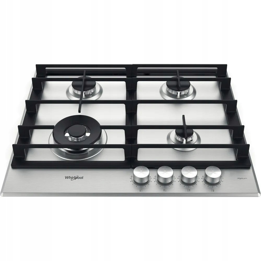 Płyta gazowa Whirlpool AKWL 628/IXL MultiLevel Flame WOK iXelium Żeliwo