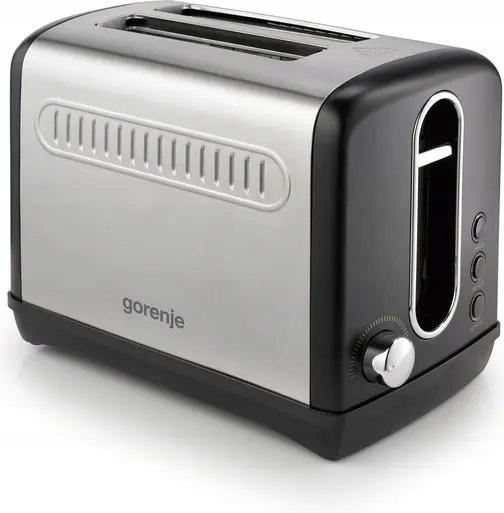 Toster Gorenje T1100CLBK 2 tosty 6 stopni Rozmrażanie Podgrzewanie