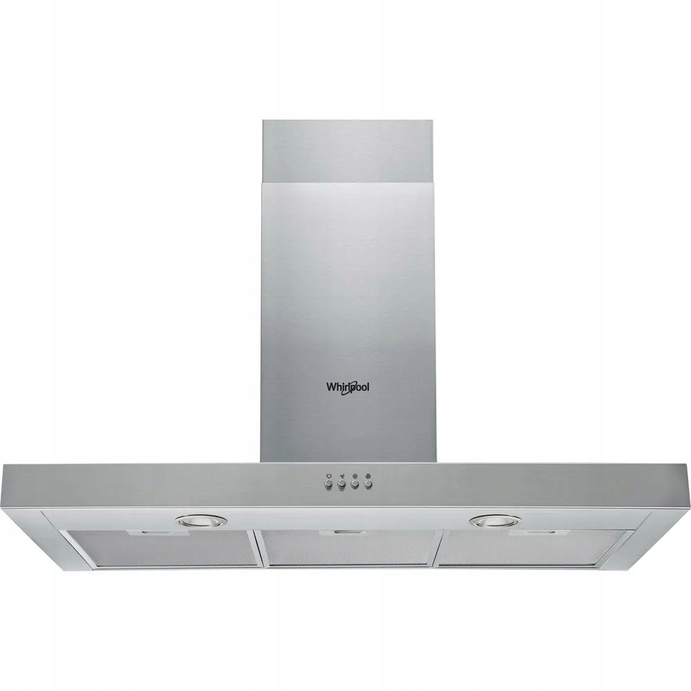 Okap kominowy Whirlpool AKR 559/3 IX 90 cm, 430 m3/h LED INOX