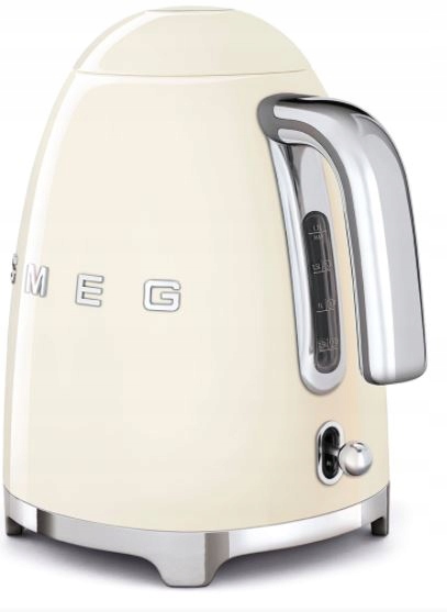 Czajnik Smeg KLF03CREU 2400 W Kremowy Beżowy Połysk Retro 50's Style 1,7 l - obrazek 5