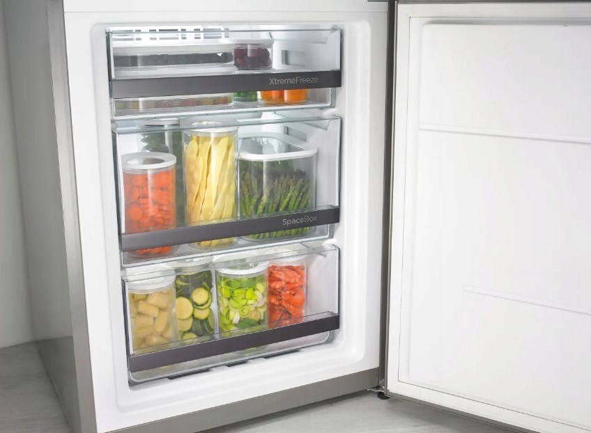 Lodówka dwudrzwiowa Gorenje NRK619EPXL4 NoFrost Plus 304L INOX LED - obrazek 3