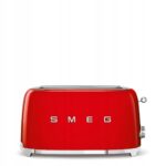 Toster SMEG TSF02RDEU 4 kromki 2 długie szczeliny 1500 W Bagel czerwony