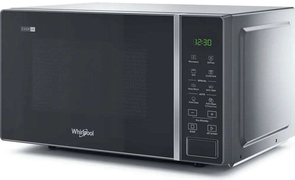 KUCHENKA MIKROFALOWA WHIRLPOOL MWP 203 SB 20 L 700 W GRILL Czarny - obrazek 2