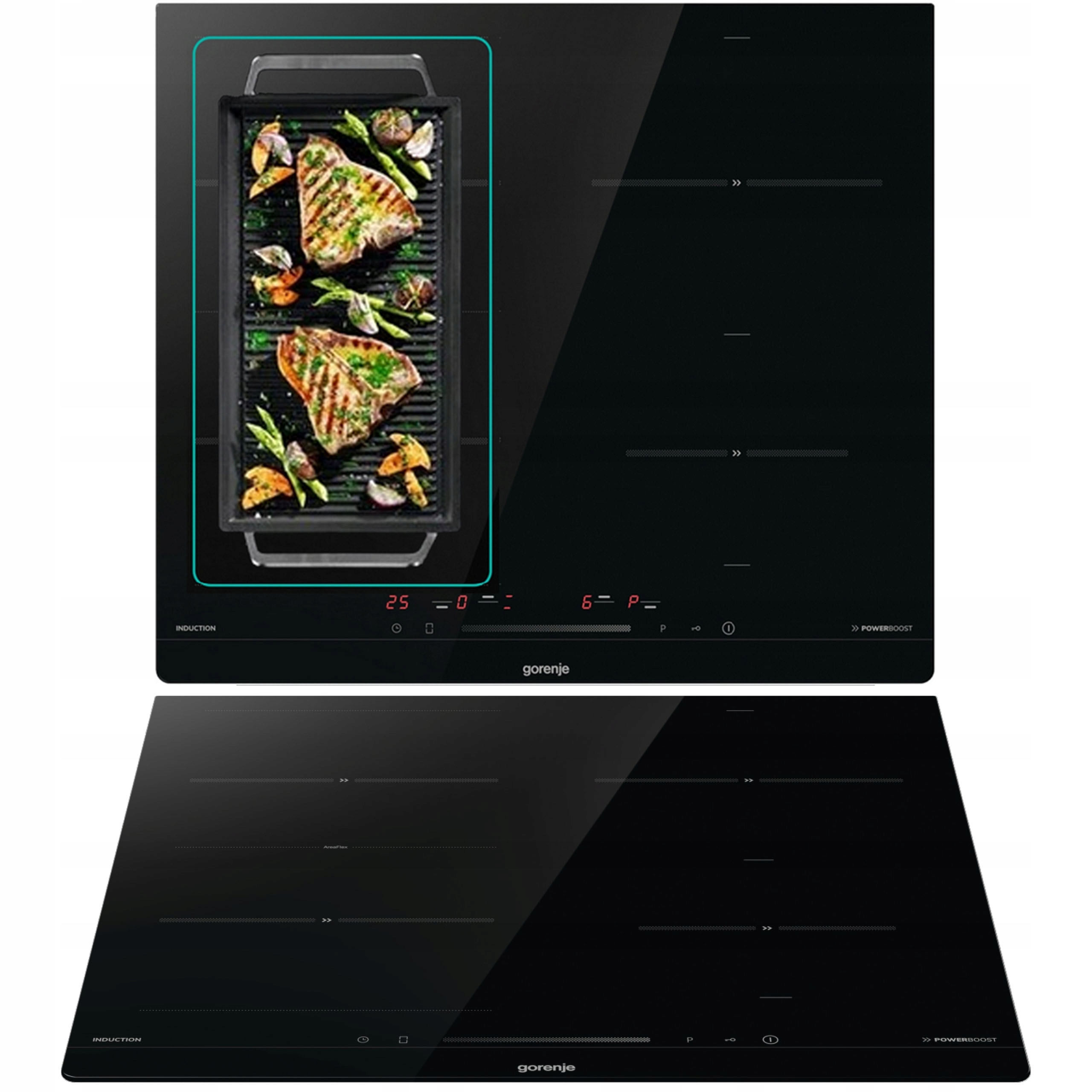Płyta indukcyjna Gorenje FlexiZone Łączone Strefy Booster Mocna 7,2kW Timer