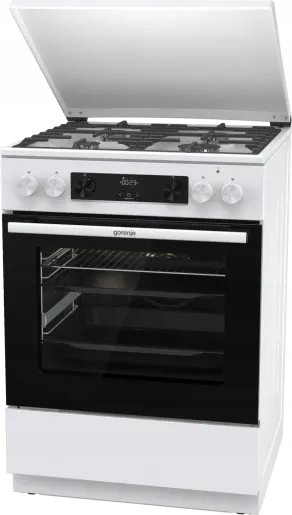 Kuchnia gazowo elektryczna Gorenje GKS6C71WF 60cm Pizza AirFry Grill 71L - obrazek 5