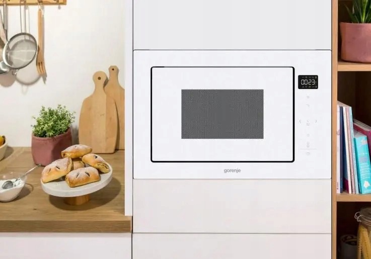 Kuchenka mikrofalowa do zabudowy Gorenje BM251SG2WG 900 W 25L GRILL Szkło - obrazek 5