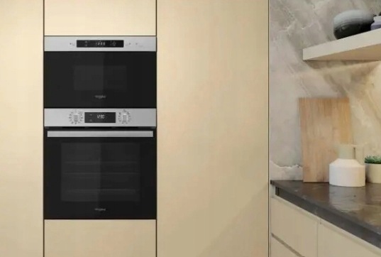 Kuchenka mikrofalowa do zabudowy Whirlpool MBNA900X Czarny Srebrny 750W 22l - obrazek 4