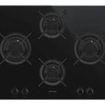 PŁYTA GAZOWA SMEG PV664LCNXDE Czarna Szkło Pokrętła Żeliwne 65 cm outlet