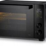 Mini Piekarnik 1800W Czarny Rożen Termoobieg 30l 12 programów