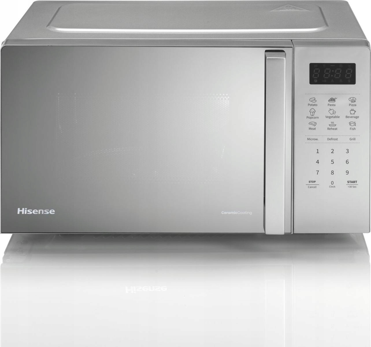 Mikrofalówka z grillem 20l 700W 800W ceramiczna komora 9 programów