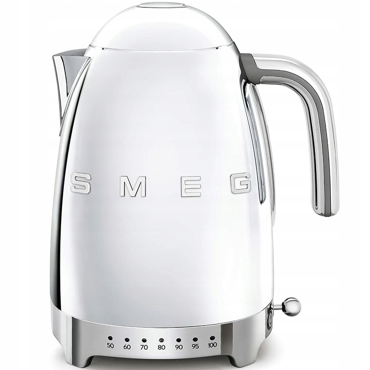 Czajnik Smeg KLF04SSEU Srebrny 1,7l Retro 50's Style Regulacja temp. Outlet - obrazek 2
