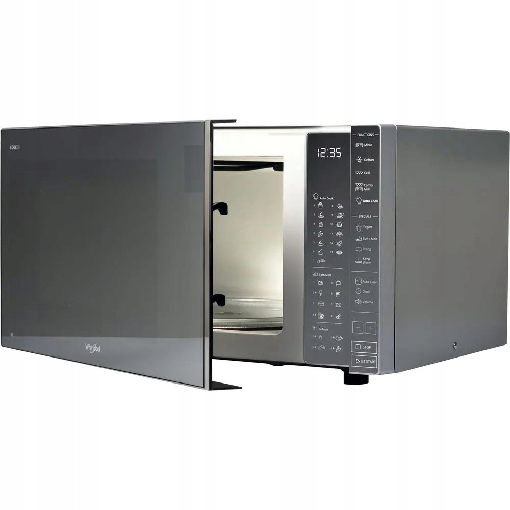 Kuchenka mikrofalowa Whirlpool MWP303M 900W 30L Grill 1050W Rozmrażanie - obrazek 3