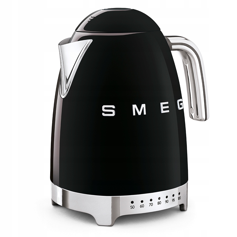 Czajnik Smeg KLF04BLEU 1,7L 2400W Regulacja temperatury Keep Warm Czarny - obrazek 2