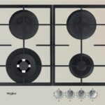 Płyta gazowa Whirlpool GOFL 629/S 59cm 4 palniki Szampański Żeliwny Ruszt
