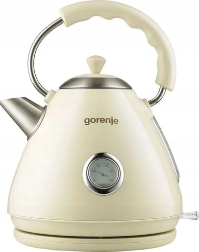 CZAJNIK GORENJE K17CLI Rettro kremowy 1,7l 2200 W