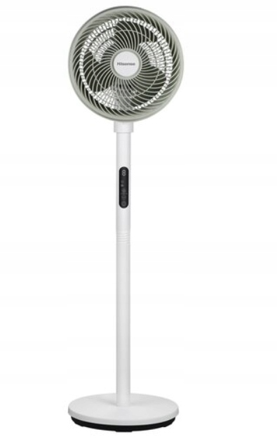 Wentylator stojący Biały Aromaterapia Turbo Oscylacja Timer Wyświetlacz