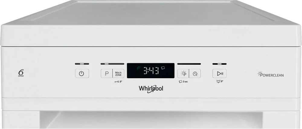 Zmywarka Whirlpool WH6FC11BS7A0W biała 45cm 11 kompletów 9 programów 41 dB - obrazek 5