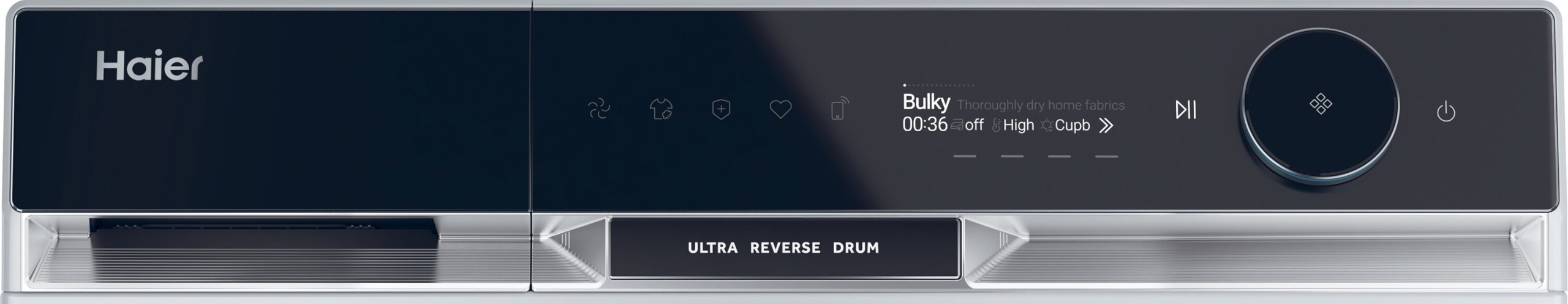Suszarka HAIER X11 HD90-BQ397U1-S z pompą ciepła 9 kg I-Refresh WiFi hOn - obrazek 6