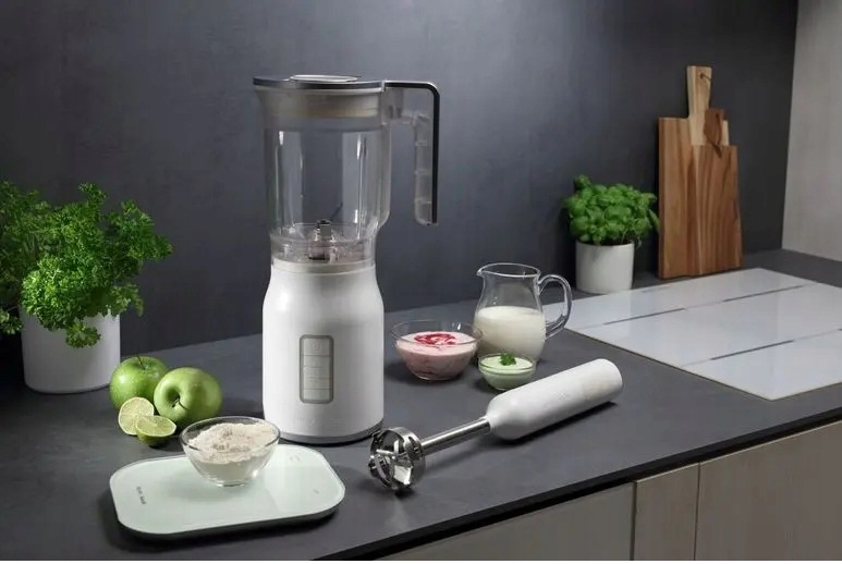 Blender kielichowy Gorenje B800ORAW 800 W Biały Pulsacyjny 1,5L - obrazek 2