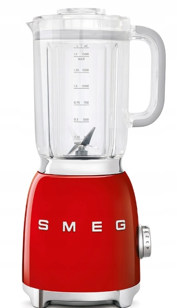 Blender kielichowy Smeg BLF01RDEU 800 W czerwony Retro 50'S STYLE HIT