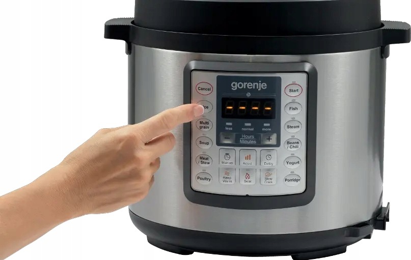 Gorenje MC6MBK Multicooker wielofunkcyjny 5,7l 1000W 15 programów Inox - obrazek 6