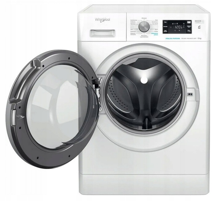 Zestaw Whirlpool Pralka FFB 8258 BSV PL 8kg 1200 obr Suszarka WD 86M WBS PL - obrazek 3