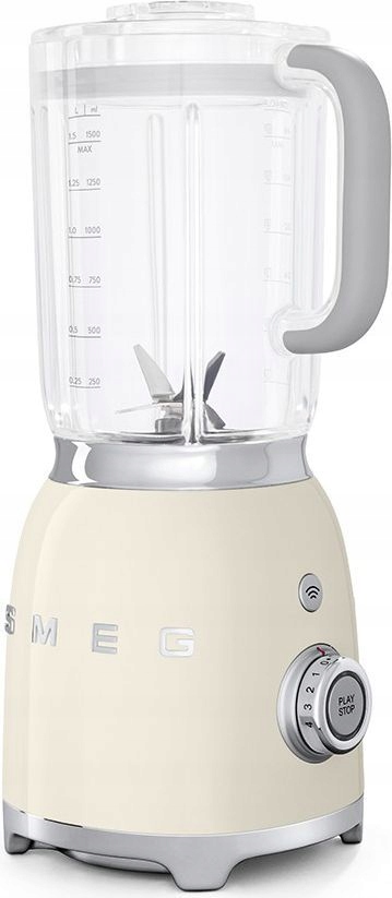 Blender kielichowy Smeg BLF01CREU 1,5L 800W Smoothie kruszenie lodu - obrazek 2