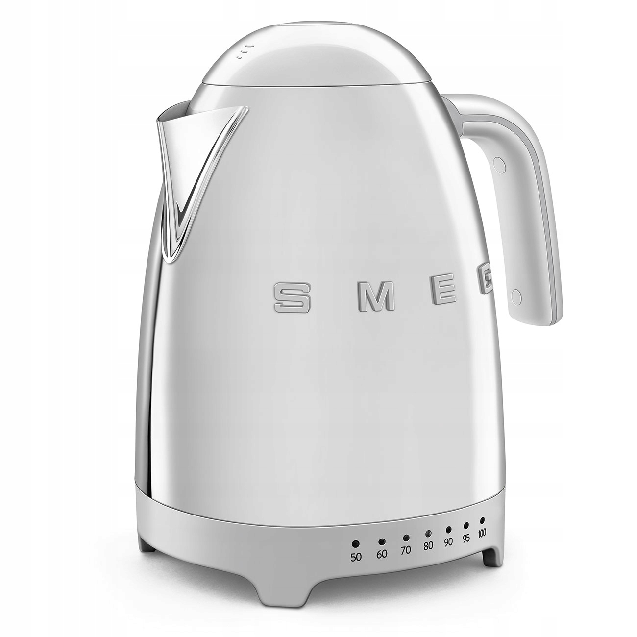 Czajnik Smeg KLF04SSEU Srebrny 1,7l Retro 50's Style Regulacja temp. Outlet - obrazek 4