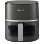Frytkownica beztłuszczowa Czarna AirFryer Led 200 °C 5,2 l