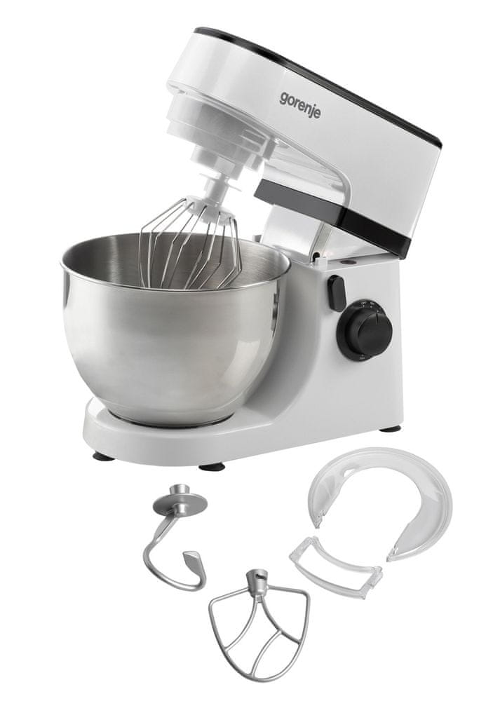 Robot kuchenny Gorenje MMC700LBW 800 W Biały 3 końcówki Misa Outlet - obrazek 2