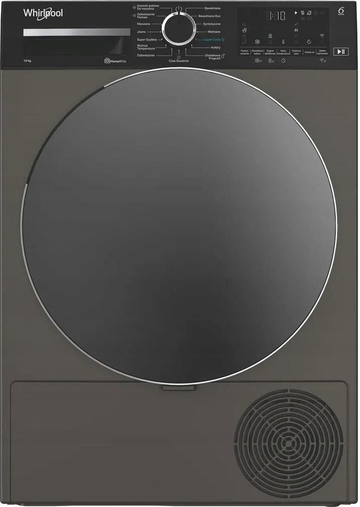 Suszarka Whirlpool MX WD 104M GBR PL Pompa ciepła Inwerter Antracyt AI