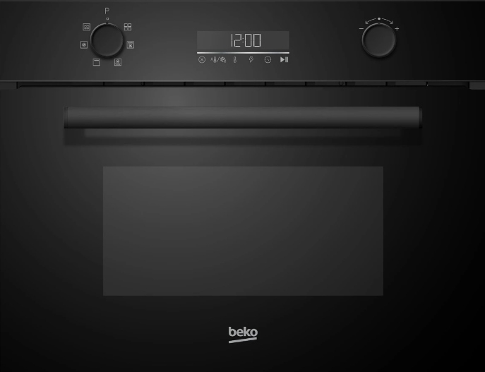 Kuchenka mikrofalowa Beko BMCI 44313 FBG 900W 44L Grill 13 programów Czarna