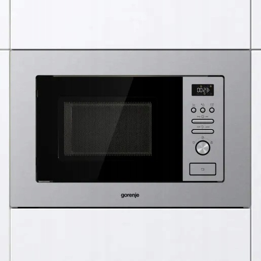 Mikrofala Gorenje BM201AG1X do zabudowy 20 l 800 W grill 15 programów 60 cm - obrazek 5