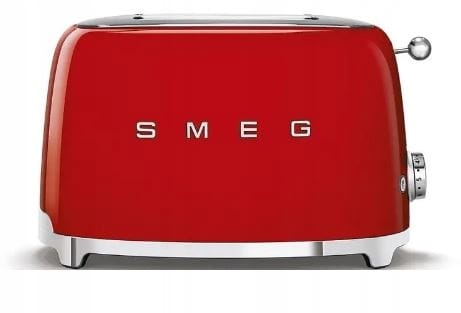 TOSTER NA 2 KROMKI Smeg TSF01RDEU Czerwony 950W Retro RED OPIEKACZ - obrazek 2