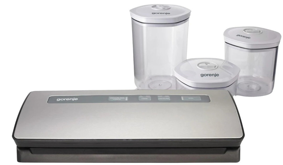 Zgrzewarka próżniowa Gorenje VS120ES 120W Lampka 10 worków Wskaźnik pracy