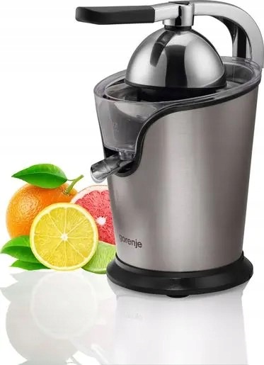 Wyciskarka do cytrusów Gorenje CJ100HE 100W Inox Filtr siatkowy - obrazek 2