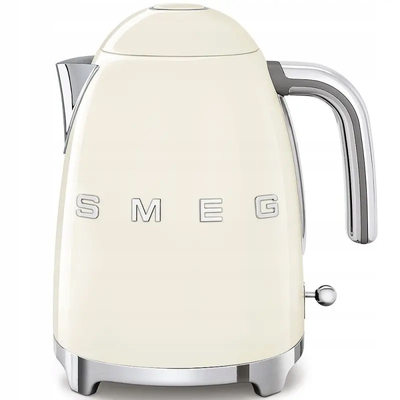 Czajnik Smeg KLF03CREU 2400 W Kremowy Beżowy Połysk Retro 50's Style 1,7 l - obrazek 2
