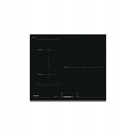 Płyta indukcyjna Sharp KH6I31BS00EU 3 pola Booster 7200W Timer OUTLET - obrazek 3