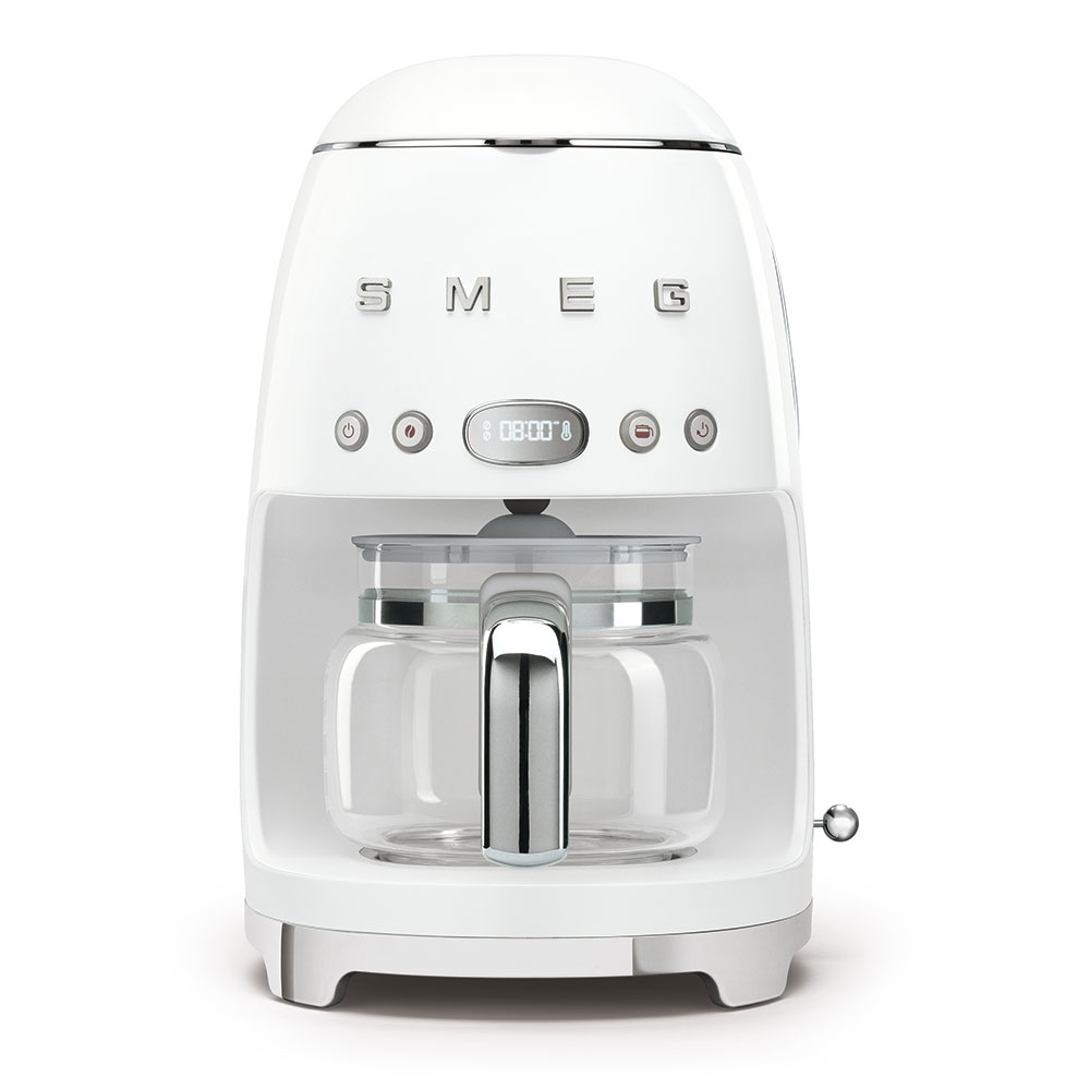Ekspres przelewowy SMEG DCF02WHEU Biały RETRO OUTLET