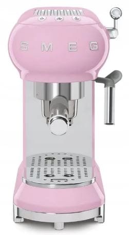 Ekspres kolbowy Smeg ECF01PKEU Pastelowy róż Retro 50's Style - obrazek 3
